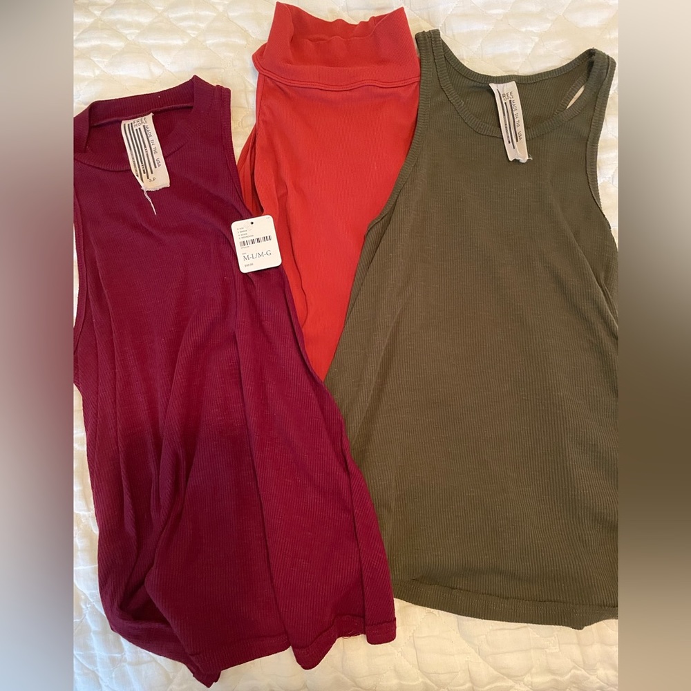 Free people tanks one bodysuit NWT